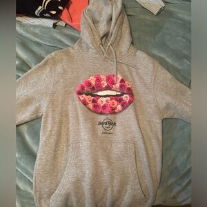 Original grey hard rock casino sweatshirt